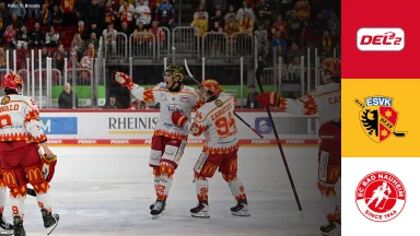 DEL2: ESV Kaufbeuren vs. EC Bad Nauheim