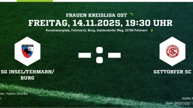 SG Insel Fehmarn Damen vs. Gettorfer SC