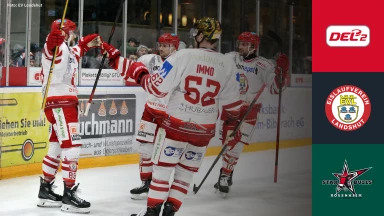 DEL2: EV Landshut vs. Starbulls Rosenheim