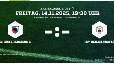 SG Insel Fehmarn 2 vs. TSV Heiligenhafen