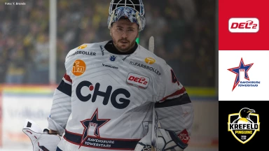 DEL2: Ravensburg Towerstars vs. Krefeld Pinguine