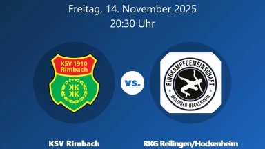 Derby KSV Rimbach gg RKG Reilingen-Hockenheim