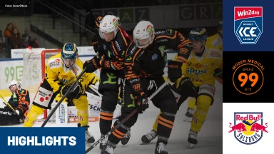 win2day ICE Hockey League: Moser Medical Graz99ers vs. EC Red Bull Salzburg | Highlights