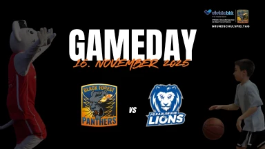 1.Regionalliga Südwest: Black Forest Panthers vs. PS Karlsruhe LIONS 2
