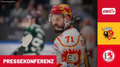 DEL2: ESV Kaufbeuren vs. Düsseldorfer EG | Pressekonferenz