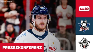 DEL2: EC Kassel Huskies vs. Eisbären Regensburg | Pressekonferenz