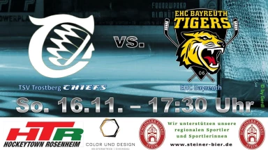 Chiefs Trostberg vs Bayreuth Tigers (Landesliga)