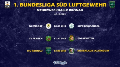 1. Bundesliga Süd Luftgewehr - 9. Wettkampftag - SSV Kronau