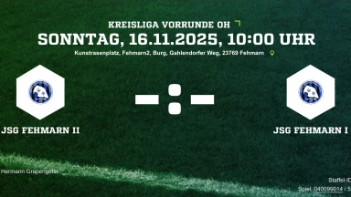 JSG Fehmarn II vs. JSG Fehmarn I