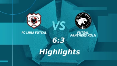 Die Highlights Futsal Bundesliga FC Liria Berlin- Futsal Panthers Köln 6:3