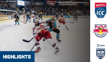 win2day ICE Hockey League: EC Red Bulls Salzburg vs. Hydro Fehervar AV 19 | Highlights