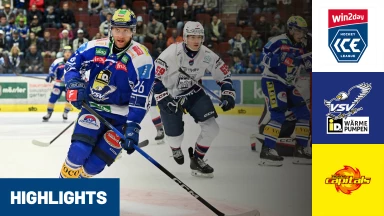 win2day ICE Hockey League: EC iDM Wärmepumpen VSV vs. Vienna Capitals | Highlights