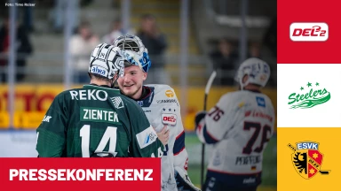 DEL2: Bietigheim Steelers vs. ESV Kaufbeuren | Pressekonferenz