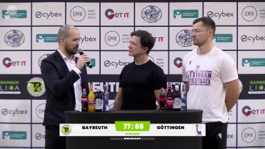 Pressekonferenz BBC Bayreuth vs BG Göttingen