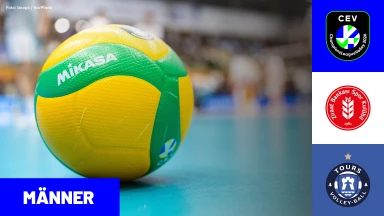 CL Männer: Ziraat Bankkart Ankara vs. TOURS VB