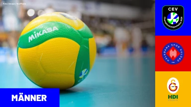 CL Männer: Halkbank Ankara vs. Galatasaray ISTANBUL