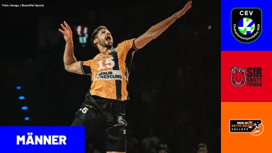 CL Männer: Sir Sicoma Monini PERUGIA vs.  BERLIN Recycling Volleys