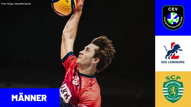 CL Männer: SVG Lüneburg vs. Sporting CP LISBOA - kommentiert von Roman Gerth