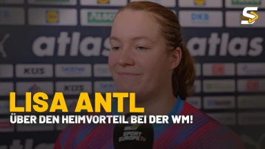 Lisa Antl freut sich auf den Heimvorteil in Dortmund! | Sporteurope.TV Handball