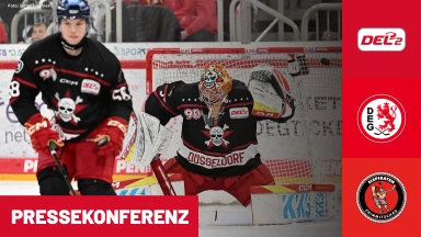 DEL2: Düsseldorfer EG vs. Eispiraten Crimmitschau I Pressekonferenz