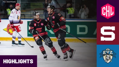 CHL: Sparta Prague vs. EV Zug - Achtelfinale I Highlights