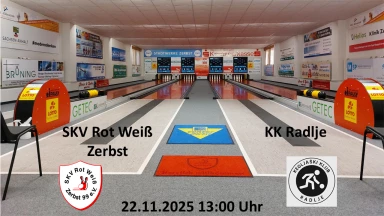 Ahlborn Championsleague 2025/2026 First Round: SKV Rot Weiß Zerbst vs. KK Radlje