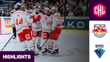 CHL: Red Bull Salzburg vs. ERC Ingolstadt - Achtelfinale | Highlights