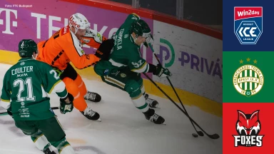 win2day ICE Hockey League: FTC-Telekom Budapest vs. HCB Südtirol Alperia