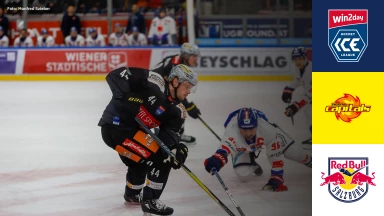 win2day ICE Hockey League: Vienna Capitals vs. EC Red Bull Salzburg