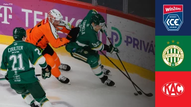 win2day ICE Hockey League: FTC-Telekom Budapest vs. EC KAC