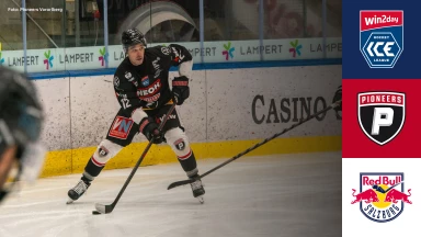 win2day ICE Hockey League: Pioneers Vorarlberg vs. EC Red Bull Salzburg