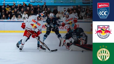 win2day ICE Hockey League: EC Red Bull Salzburg vs. FTC-Telekom Budapest