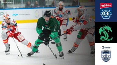 win2day ICE Hockey League: Olimpija Ljubljana vs. Hydro Fehervar AV 19