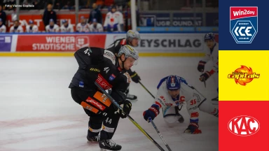 win2day ICE Hockey League: Vienna Capitals vs. EC KAC