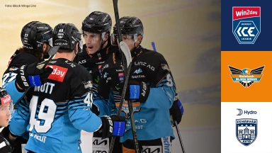 win2day ICE Hockey League: Steinbach Black Wings Linz vs. Hydro Fehervar AV 19