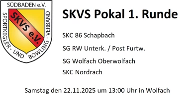 SKVS Pokal 1. Runde