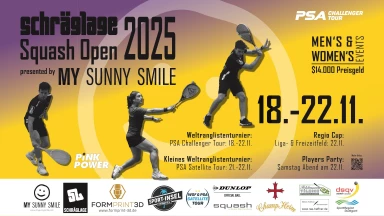 Satellite & Finals | Court7   - Schräglage Squash Open 2025
