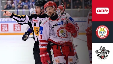 DEL2: EV Landshut vs. Eisbären Regensburg