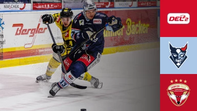 DEL2: Blue Devils Weiden vs. Lausitzer Füchse