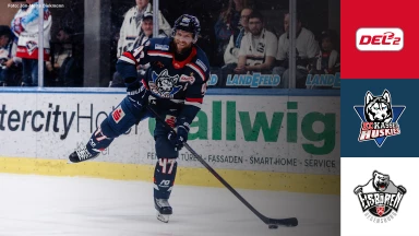 DEL2: EC Kassel Huskies vs. Eisbären Regensburg