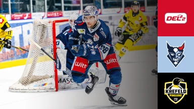 DEL2: Blue Devils Weiden vs. Krefeld Pinguine