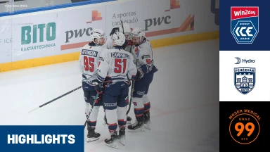 win2day ICE Hockey League: Hydro Fehervar AV 19 vs. Moser Medical Graz99ers | Highlights