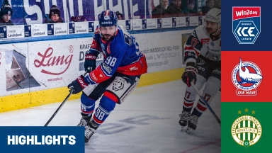 win2day ICE Hockey League: HC TIWAG Innsbruck- Die Haie vs. FTC-Telekom | Highlights