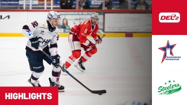 DEL2: Ravensburg Towerstars vs. Bietigheim Steelers | Highlights