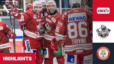 DEL2: Eisbären Regensburg vs. EV Landshut | Highlights
