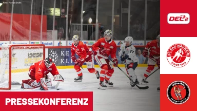 DEL2: EC Bad Nauheim vs. Eispiraten Crimmitschau | Pressekonferenz