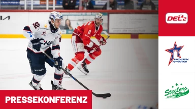 DEL2: Ravensburg Towerstars vs. Bietigheim Steelers | Pressekonferenz
