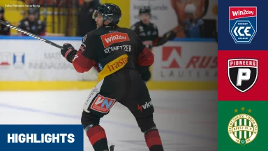 win2day ICE Hockey League: Pioneers Vorarlberg vs. FTC-Telekom | Highlights
