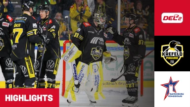 DEL2: Krefeld Pinguine vs. Ravensburg Towerstars | Highlights