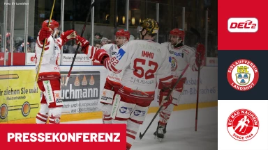 DEL2: EV Landshut vs. EC Bad Nauheim | Pressekonferenz